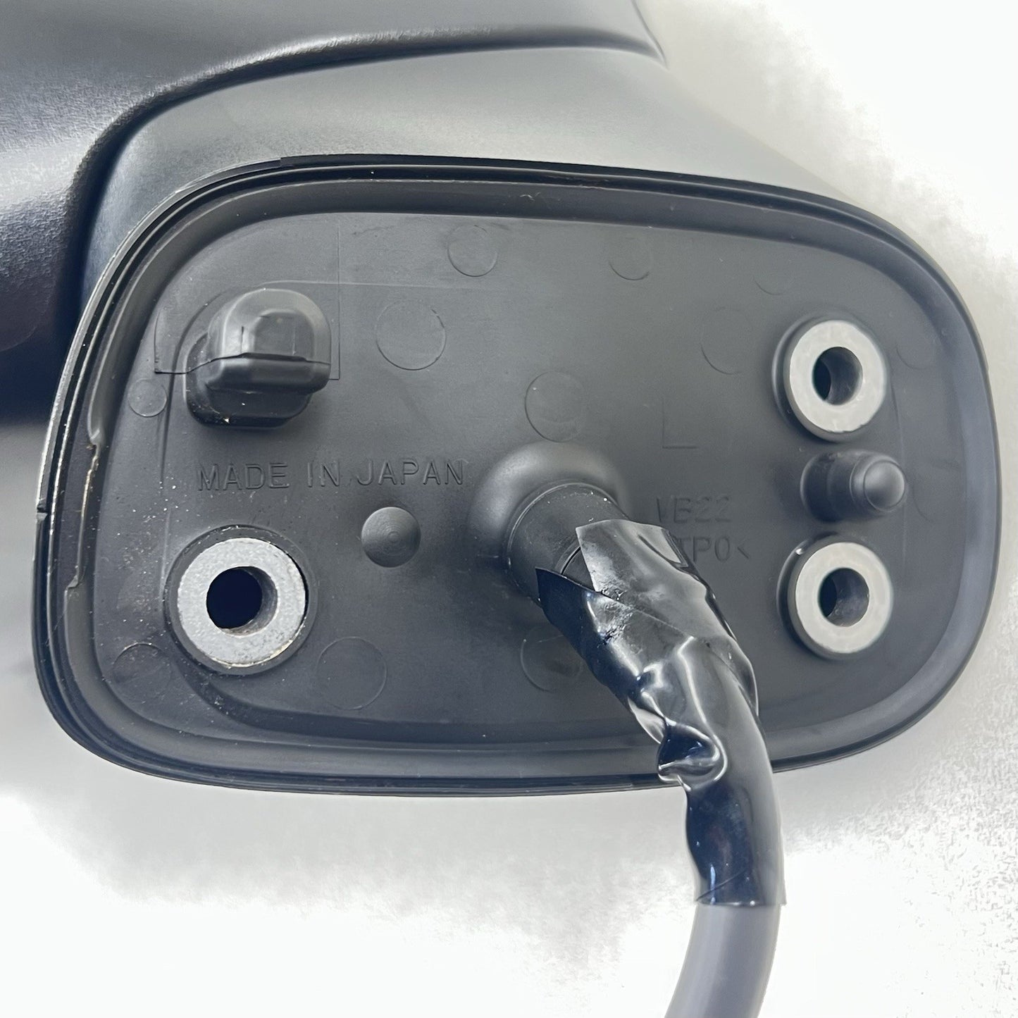 13-20 SUBARU BRZ DRIVER LEFT DOOR MIRROR 5 WIRE BLACK OEM