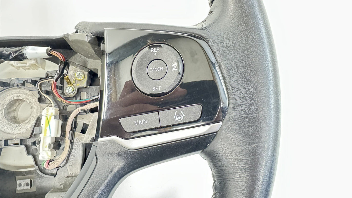 18-22 Honda Odyssey Driver Steering Wheel Leather Black 78500-THR-A41 OEM