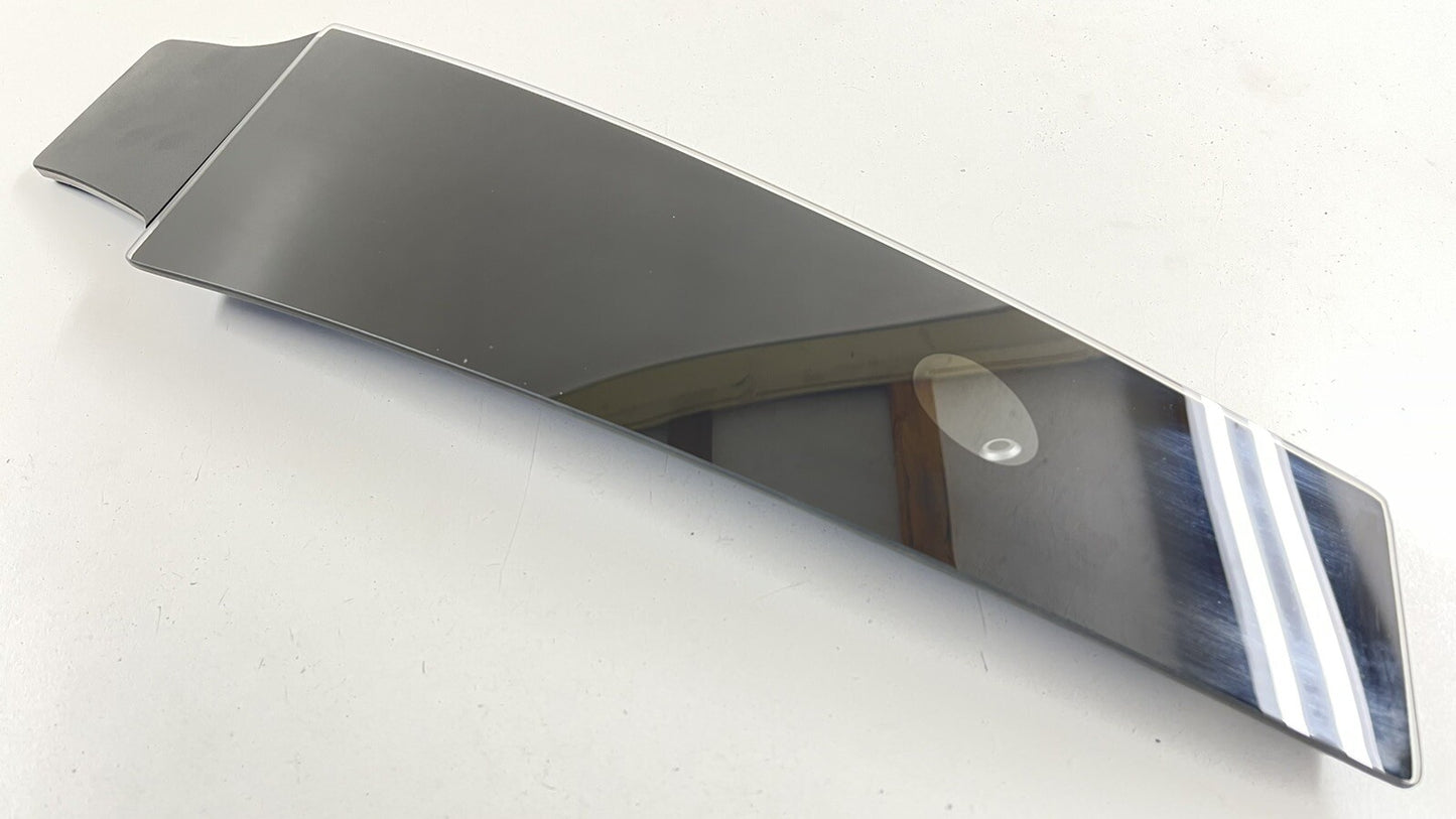17-20 TESLA MODEL S DRIVER LEFT B PILLAR GLASS CAMERA TRIM 1092306-00-E OEM