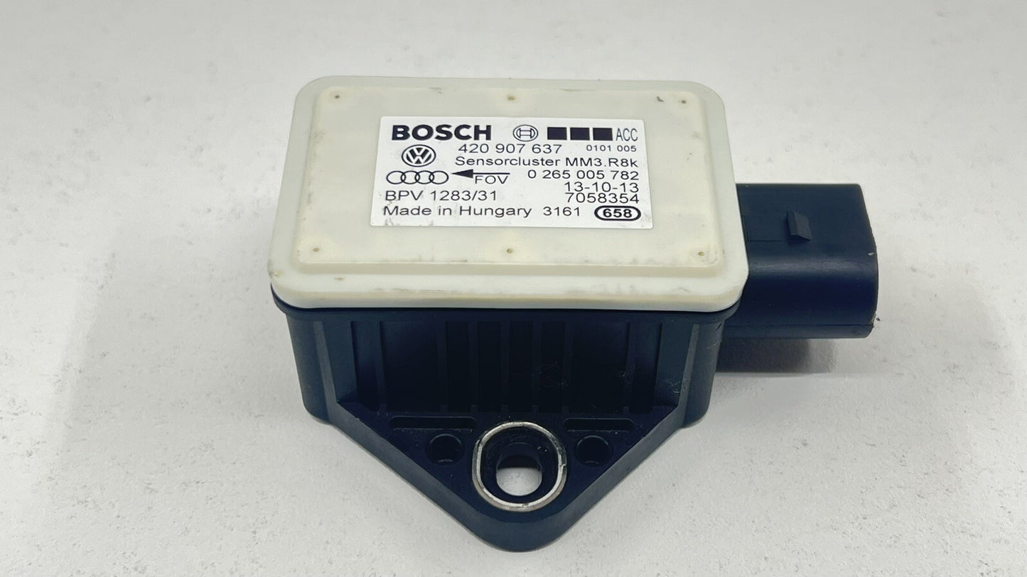 13-18 BENTLEY FLYING SPUR YAW RATE TURN SENSOR MODULE 420 907 637 OEM