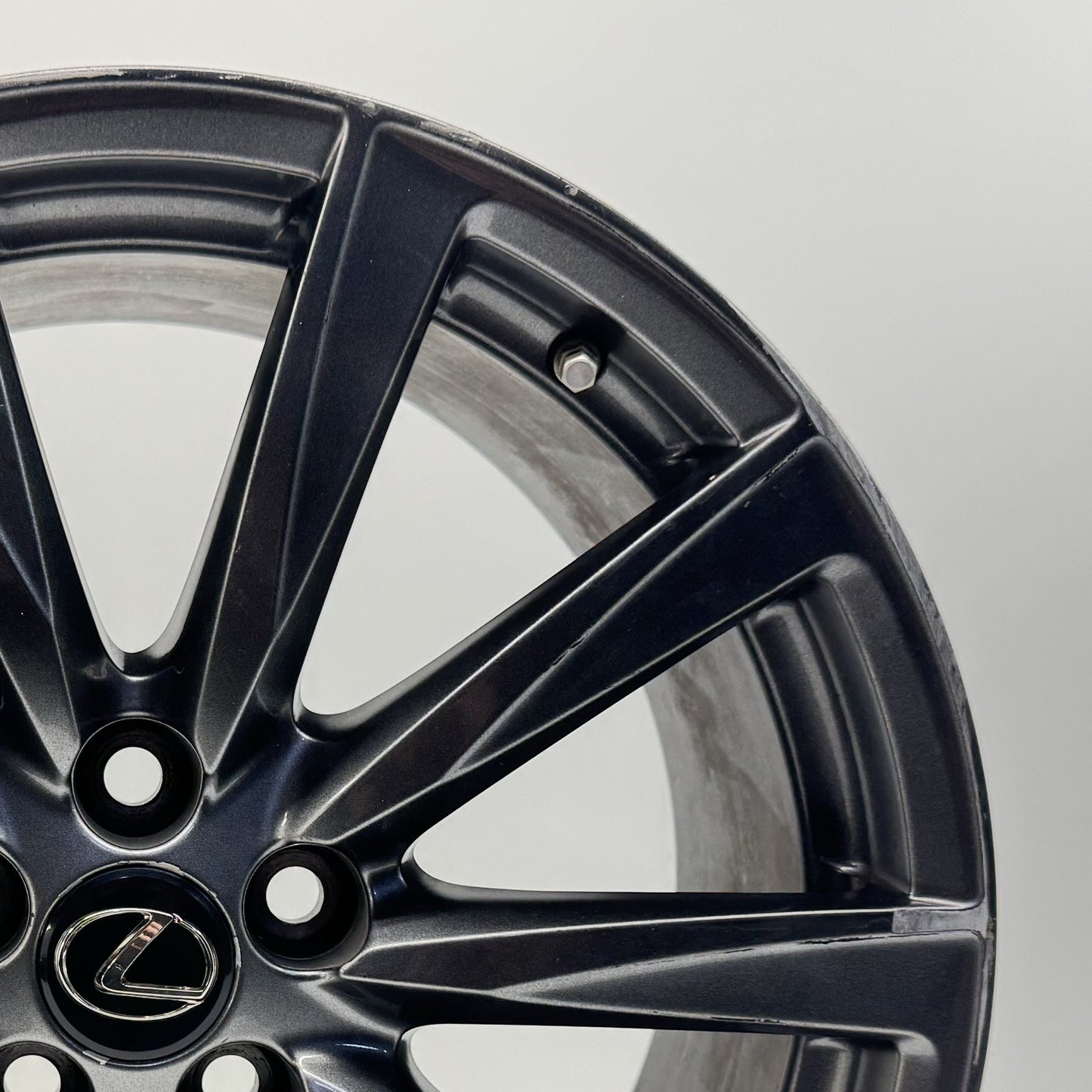 08-14 Lexus IS F Passenger Right Rear Wheel Rim 19x9 +55 Offset Factory OEM