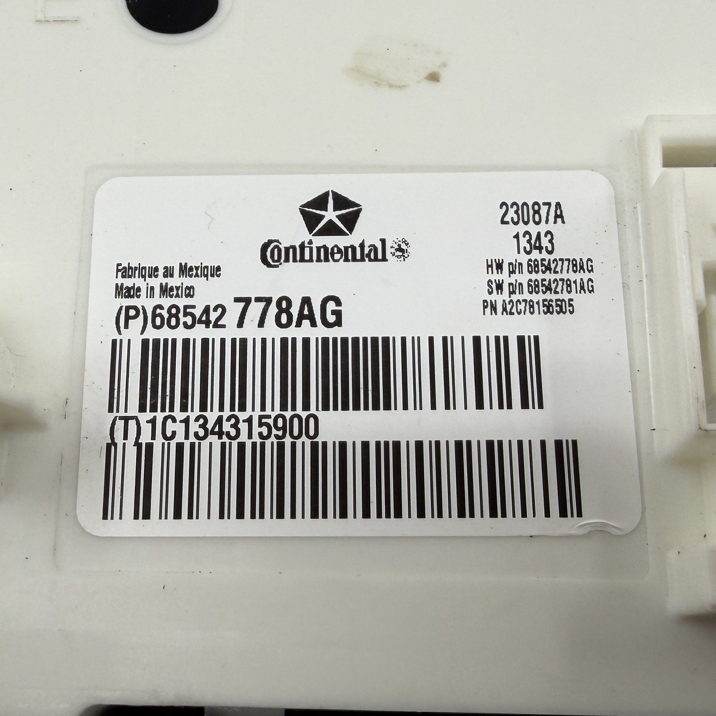 2023 Ram 2500 3500 4500 5500 Body Control Module BCM 68542778AG OEM