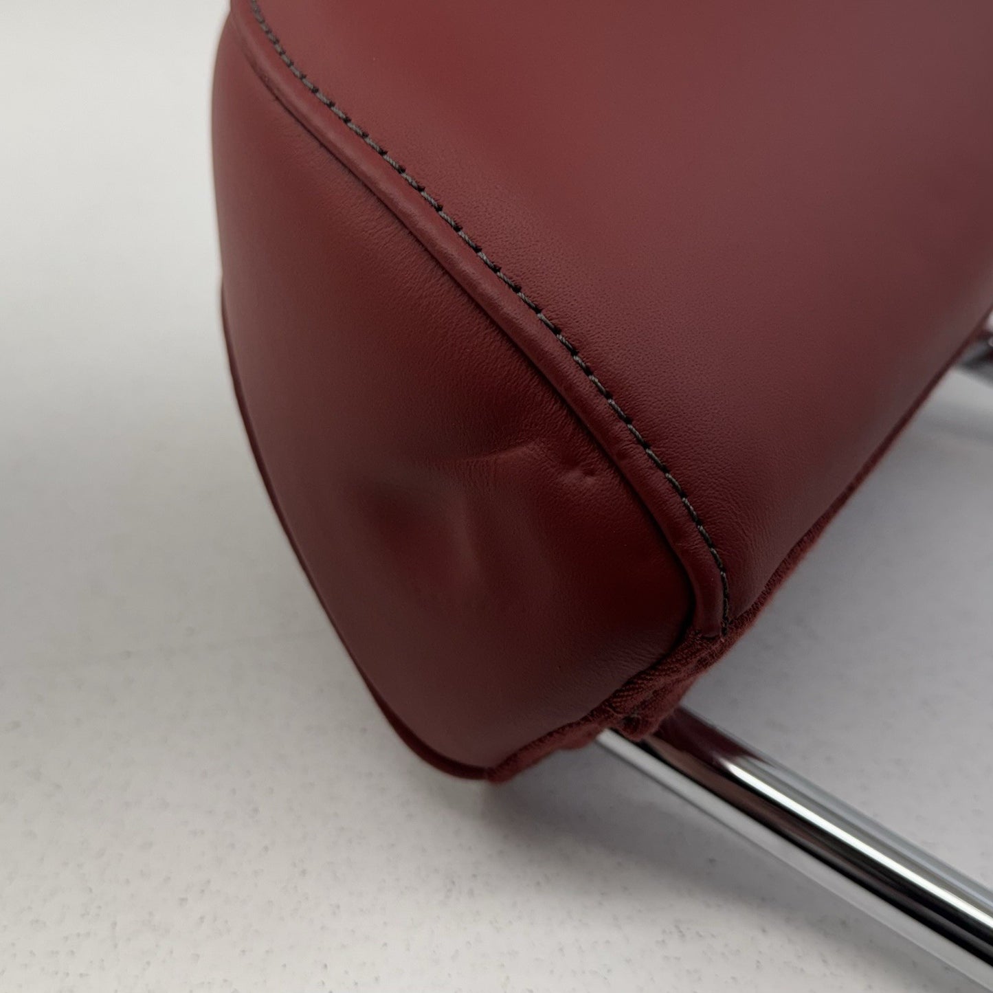18-25 Audi S5 Sportback Rear Seat Headrest Head Rest Set Magma Red OEM