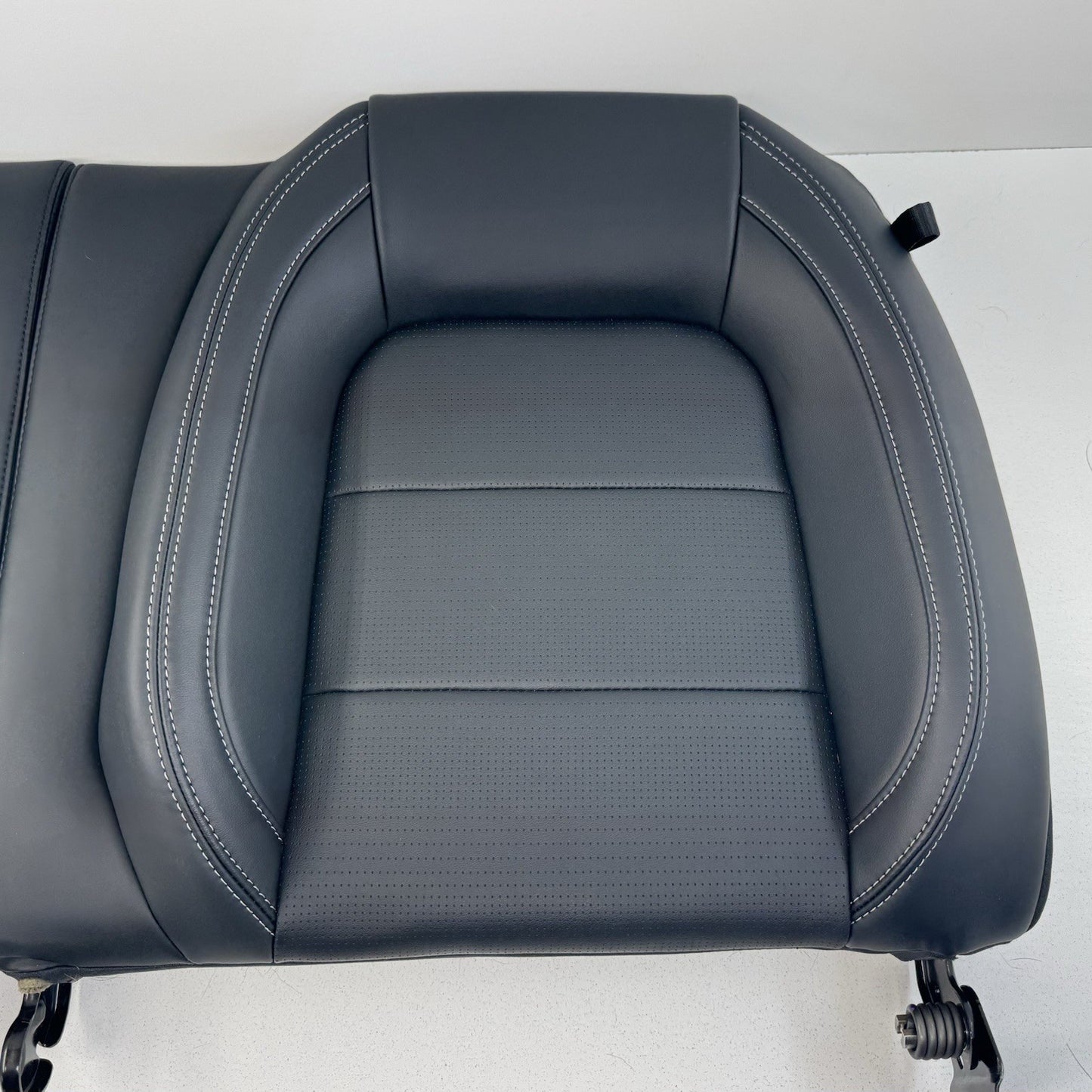24-26 Ford Mustang Premium Rear Seat Set Upper & Lower Cushion Leather Black OEM