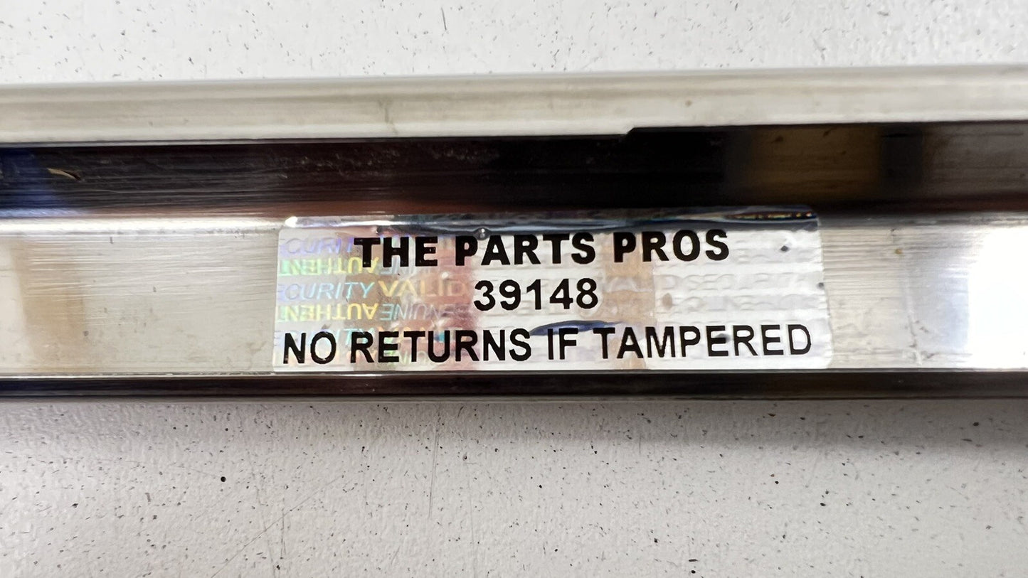 13-18 BENTLEY FLYING SPUR RIGHT REAR UPPER DOOR MOULDING CHROME TRIM PANEL OEM
