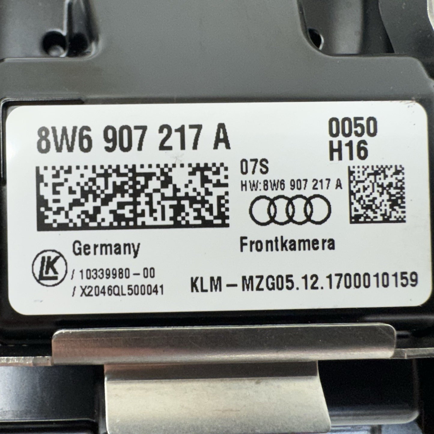 18-19 Audi A5 S5 RS5 Front Windshield Lane Keep Assist Camera 8W6907217A OEM