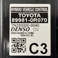 2021 Toyota RAV4 Hybrid Vehicle Control Module 89981-0R070 OEM