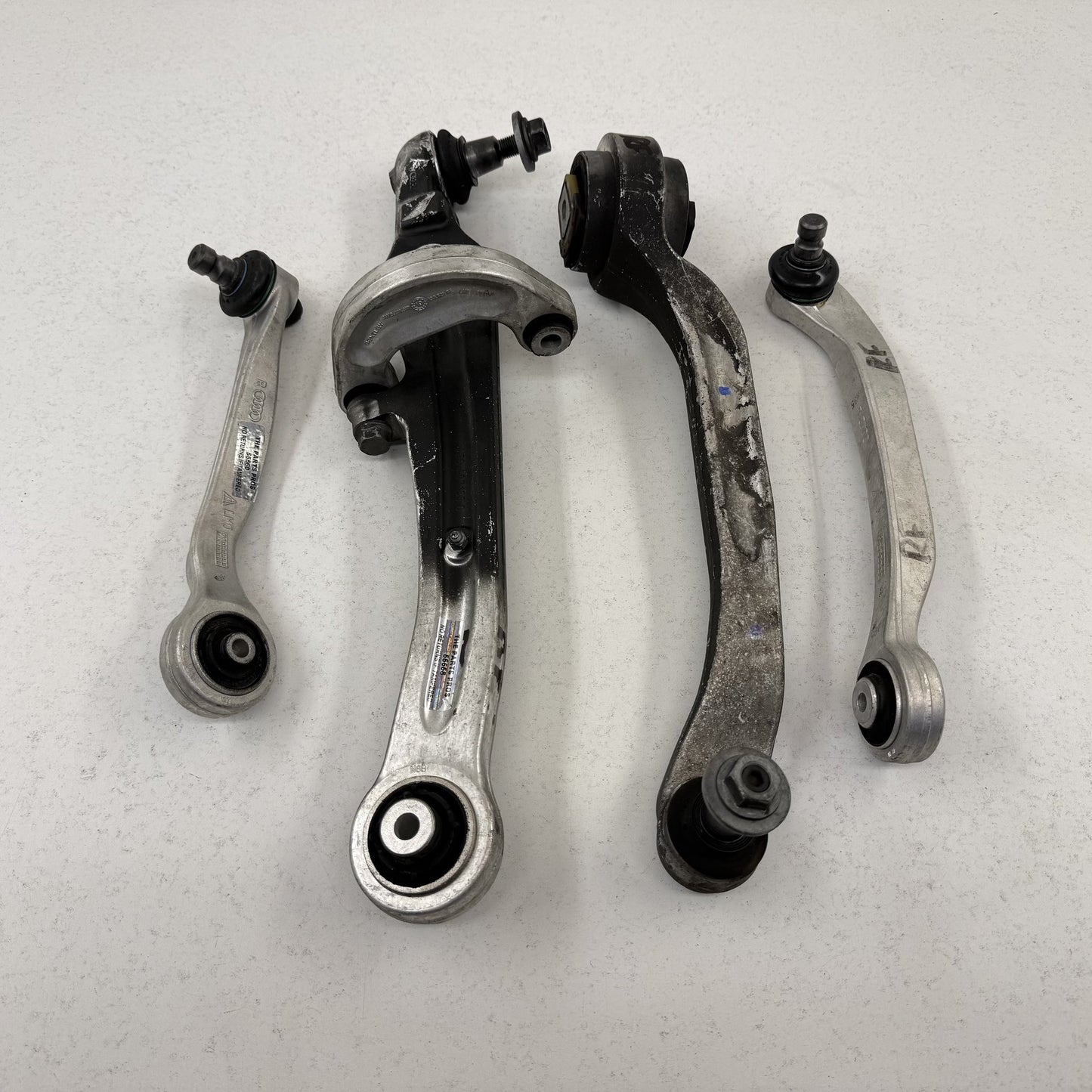 14-18 Bentley Flying Spur Passenger Right Front Control Arm Suspension Set OEM