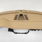 10-16 PORSCHE PANAMERA DASHBOARD INSTRUMENT PANEL COVER COMPLETE LUXOR BEIGE OEM