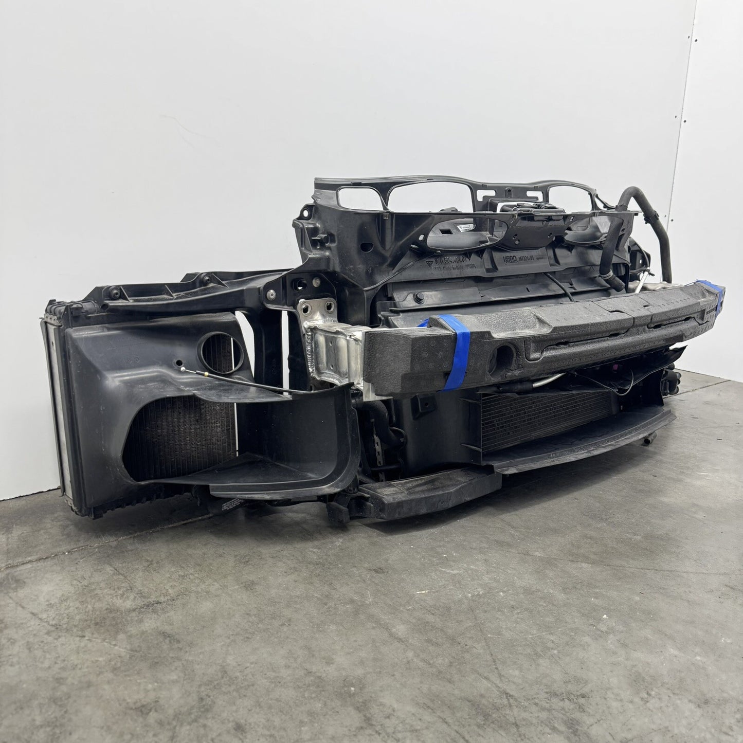 14-16 Porsche Panamera Hybrid Radiator Support Reinforcement Bar Assembly OEM