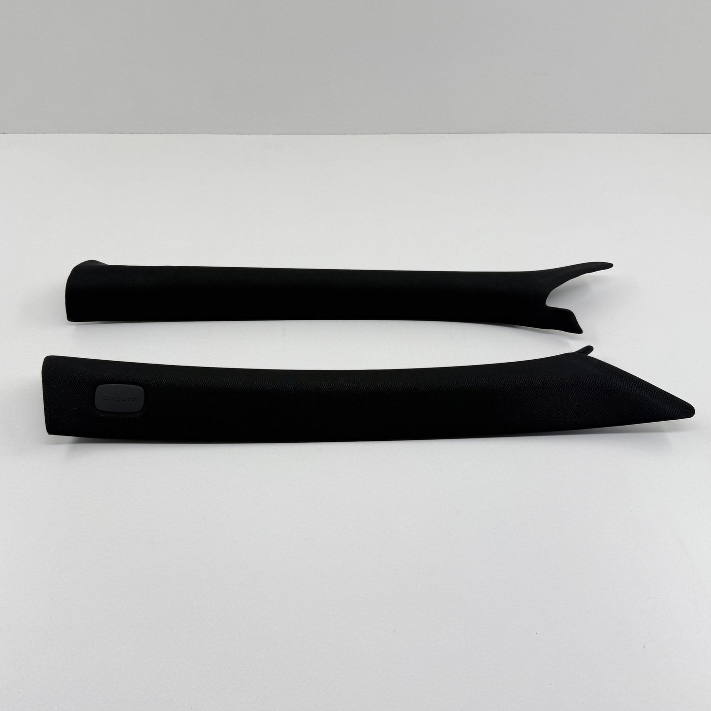 2014-2020 Mercedes-Benz S550 W222 Front A Pillar Interior Trim Pair Black OEM