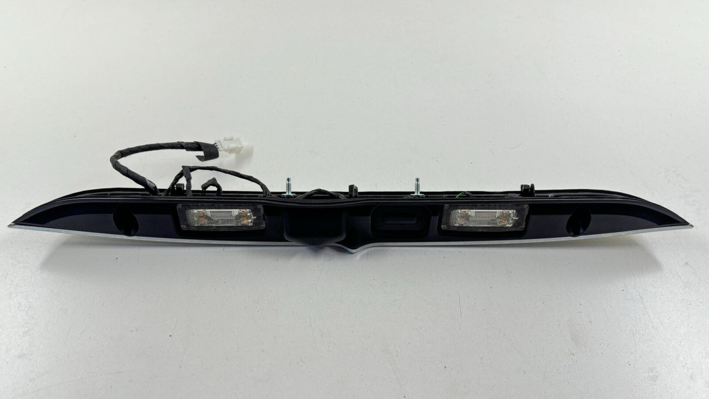 17-23 MASERATI GHIBLI REAR TRUNK GARNISH MOULDING BEZEL PANEL COVER TRIM OEM
