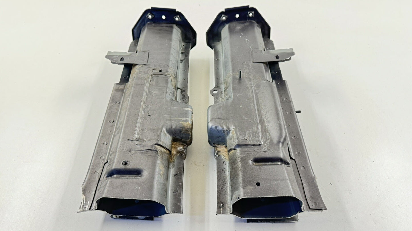 14-23 MASERATI GHIBLI FRONT FRAME RAIL SUPPORT EXTENSION CUT PAIR OEM