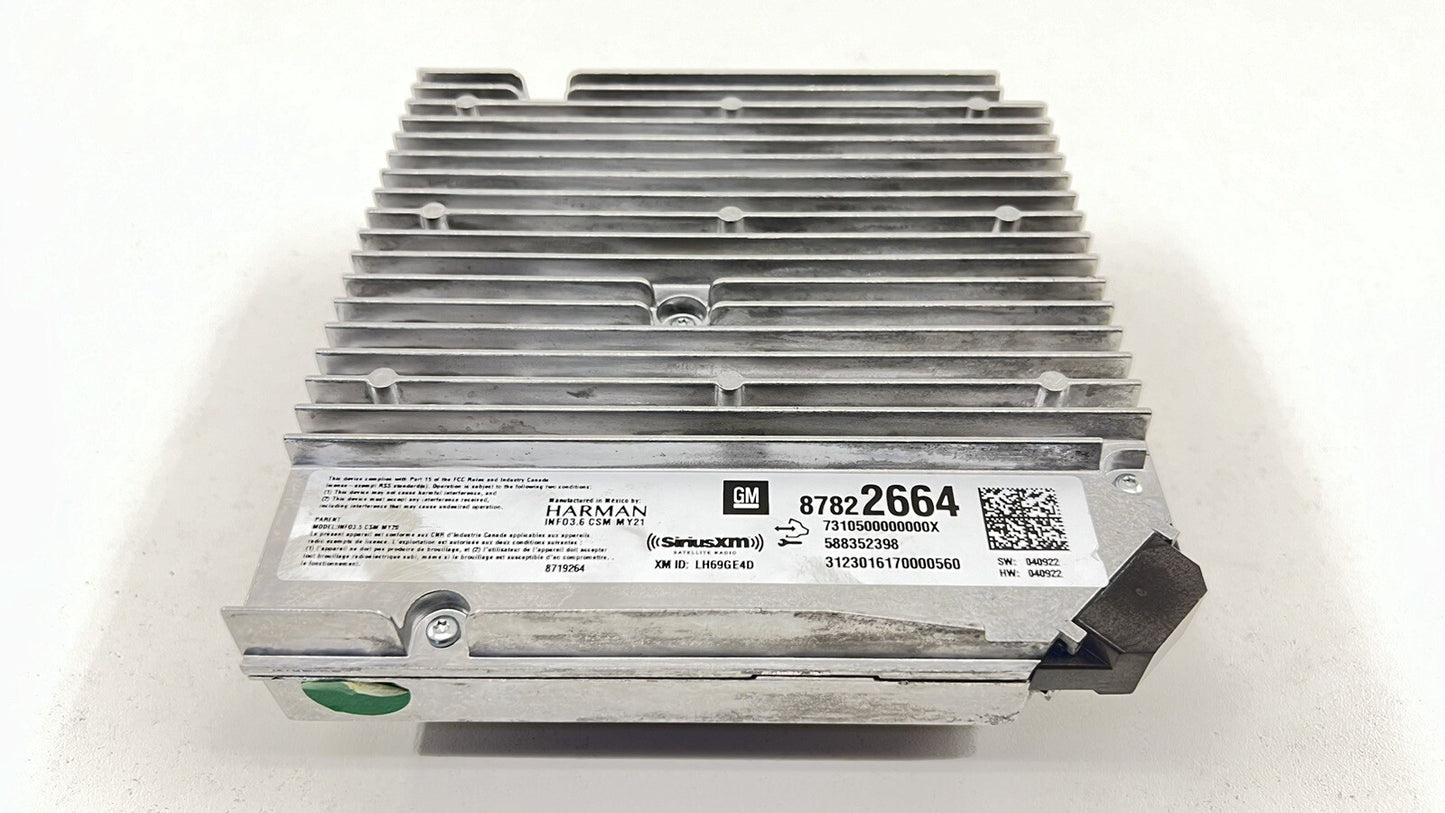 22-24 CADILLAC CT4 V BLACKWING SIRIUS SATELLITE RADIO RECEIVER MODULE OEM