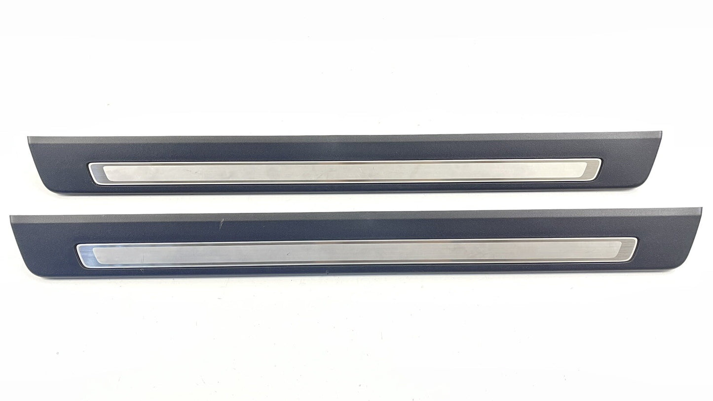 22-23 TOYOTA GR86 LEFT RIGHT DOOR STEP SILL SCUFF PLATE TRIM PANEL PAIR OEM