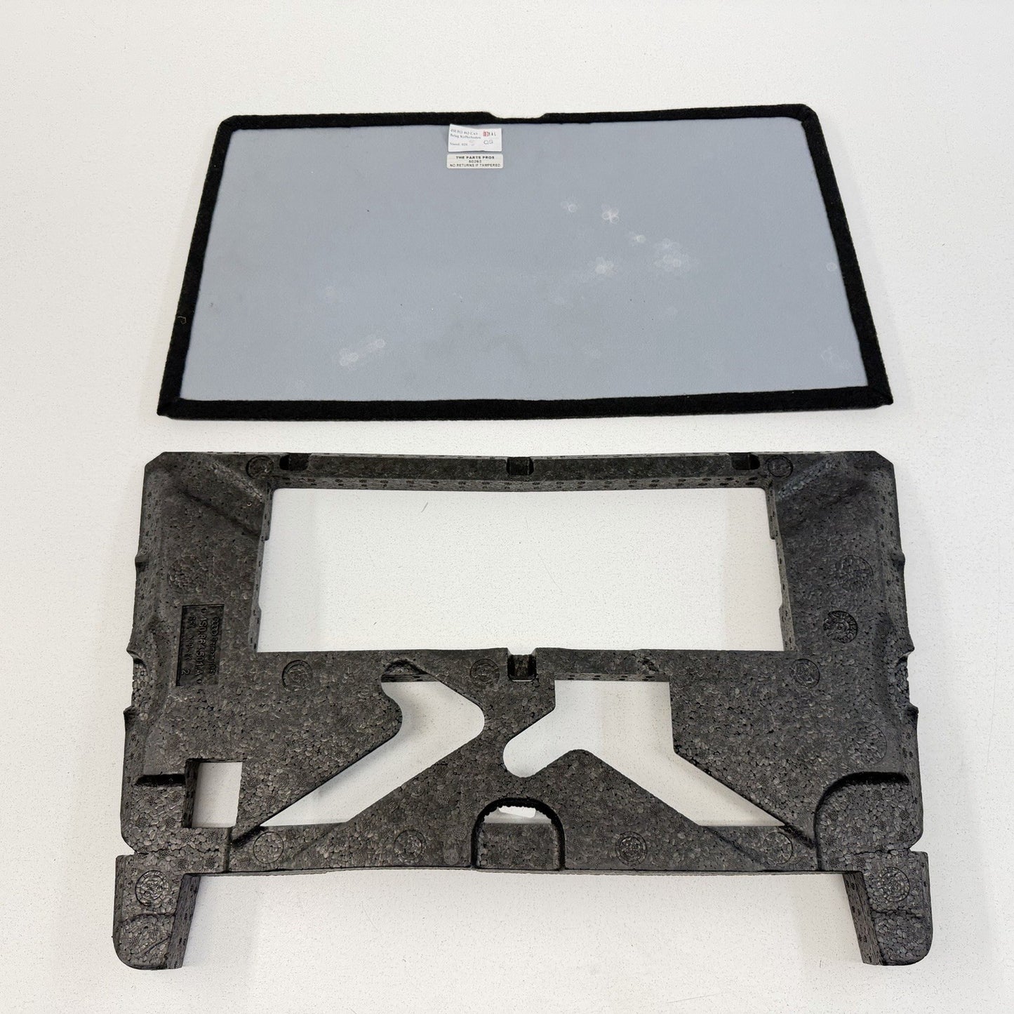 17-23 Audi R8 Front Under Hood Compartment Trunk Frunk Tub Plastic Trim Set OEM