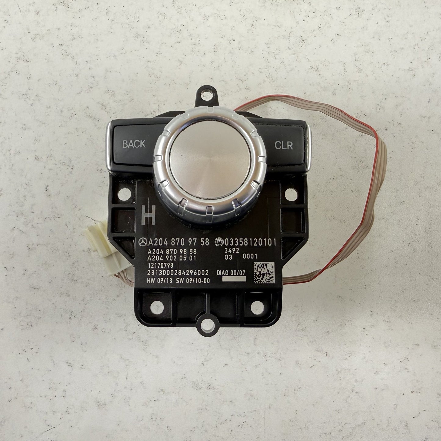 2012-2014 Mercedes C250 W204 Console Head Unit Controller Knob Multi Switch OEM