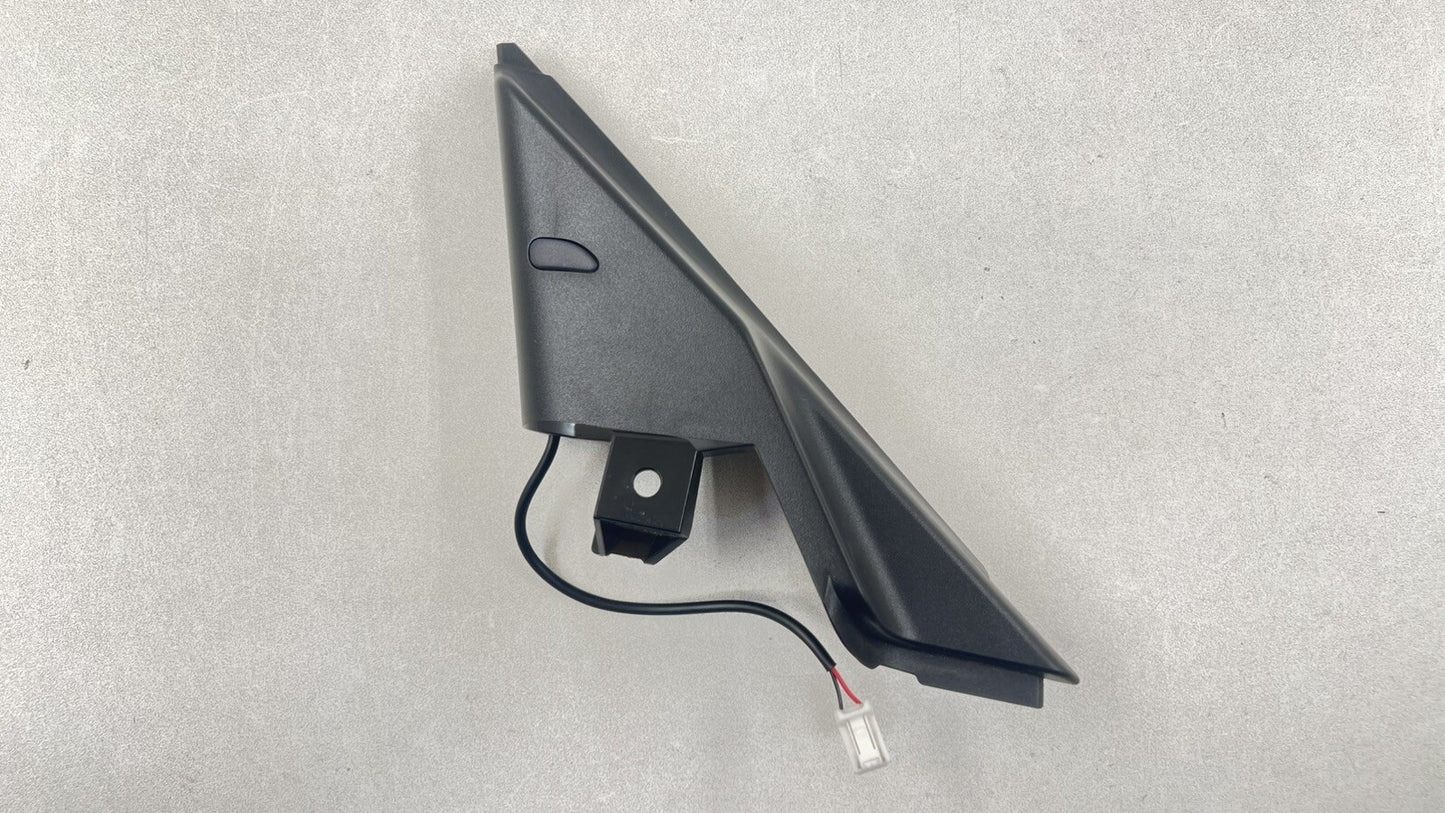 22-25 NISSAN Z DRIVER LEFT DOOR PANEL CORNER BLIND SPOT INDICATOR W/ TRIM OEM