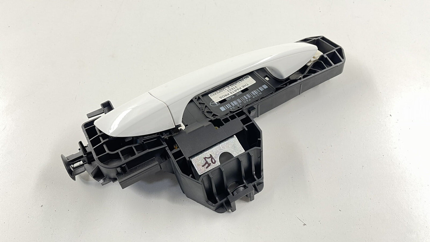 08-14 MERCEDES W204 W212 C E CLASS RIGHT FRONT OR REAR DOOR HANDLE WHITE OEM