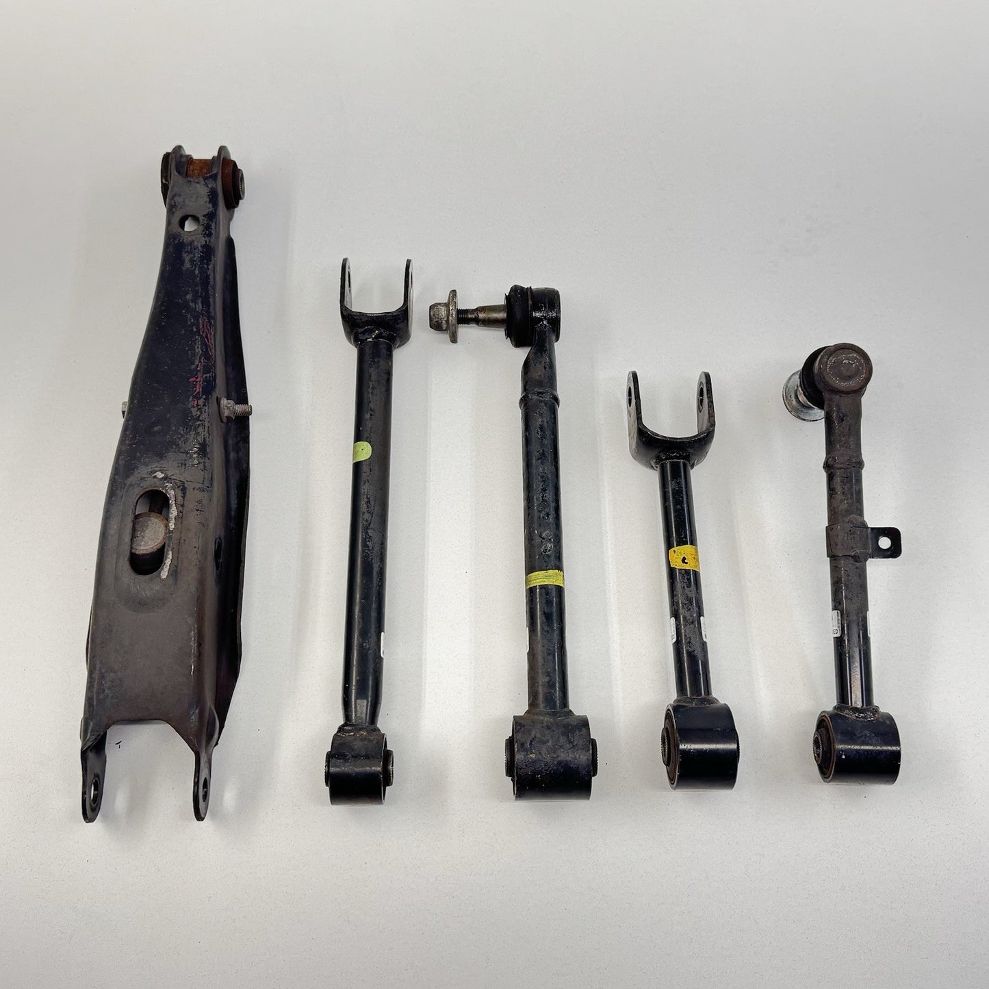 08-14 Lexus IS F 5.0L V8 Passenger Right Rear Suspension Control Arm Set OEM