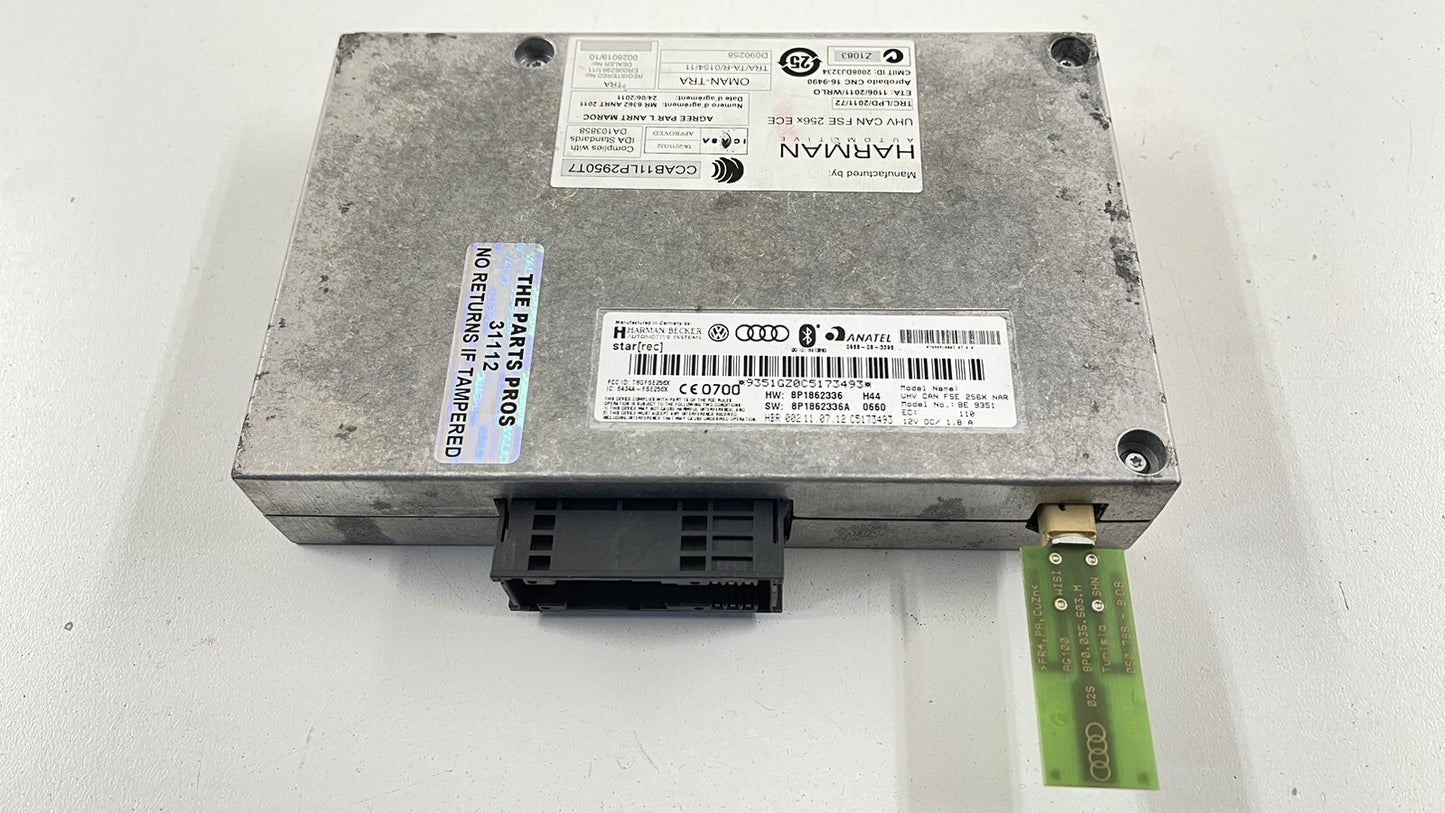 08-15 AUDI R8 SPYDER NAVIGATION RADIO TELEPHONE INTERFACE CONTROL MODULE OEM