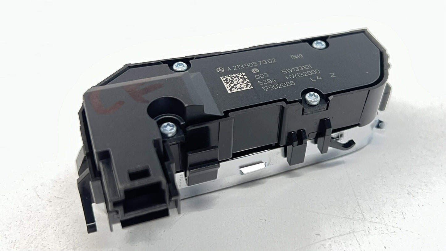 15-21 Mercedes W204 C63 Driver Left Front Seat Adjustment Control Switch OEM