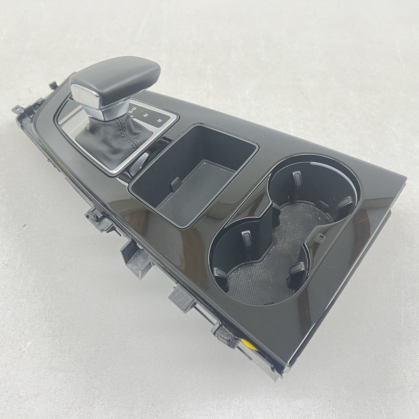 20-24 AUDI A4 S4 CENTER CONSOLE GEAR SHIFT BOOT WITH SURROUND PANEL TRIM OEM