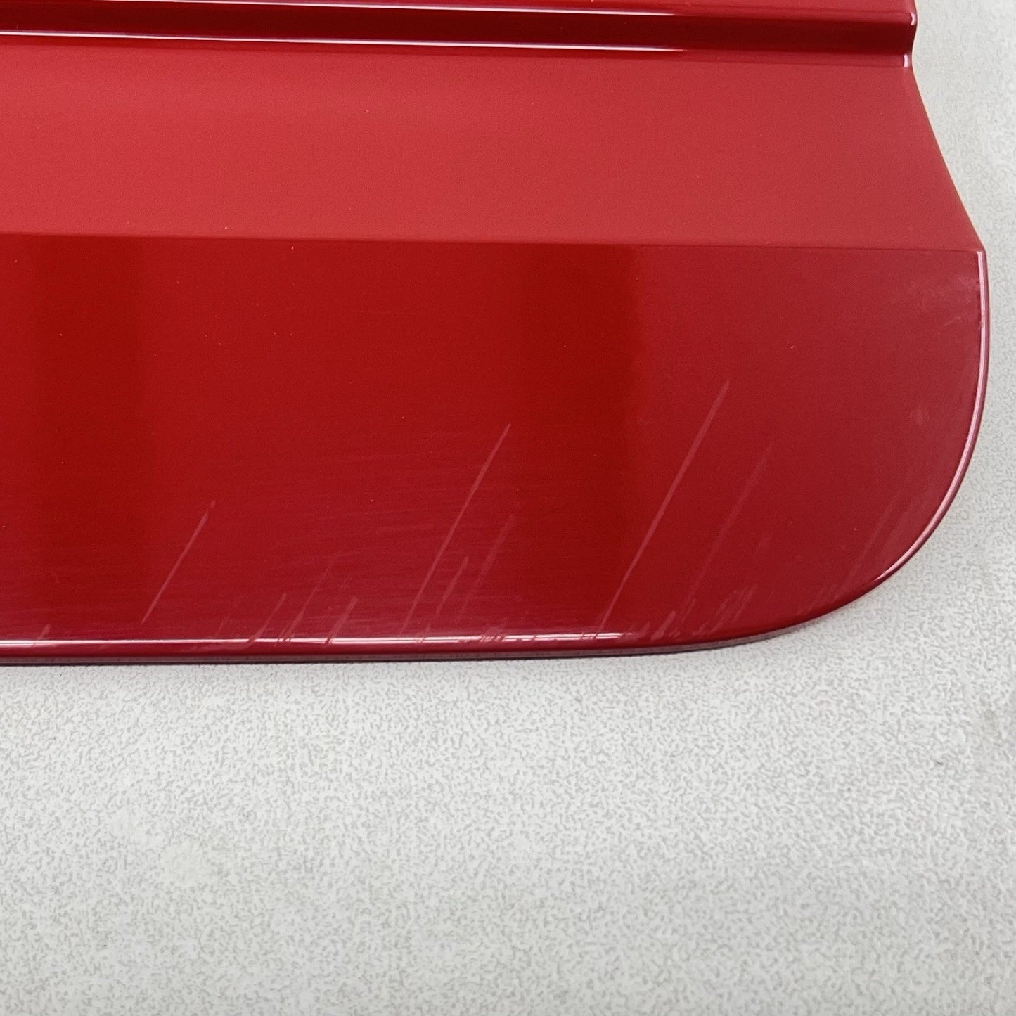 18-24 AUDI A4 S4 FUEL TANK GAS CAP DOOR LID COVER RED 8W0809907B OEM