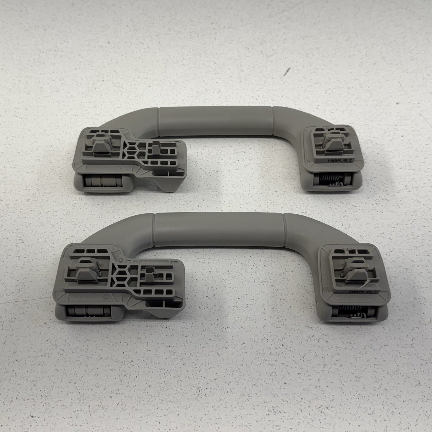 08-18 Mercedes C CLS E Interior Headliner Roof Grab Handle Set Gray OEM