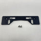 19-25 Toyota RAV4 Front Bumper License Plate Mount Bracket W/ Hardware OEM
