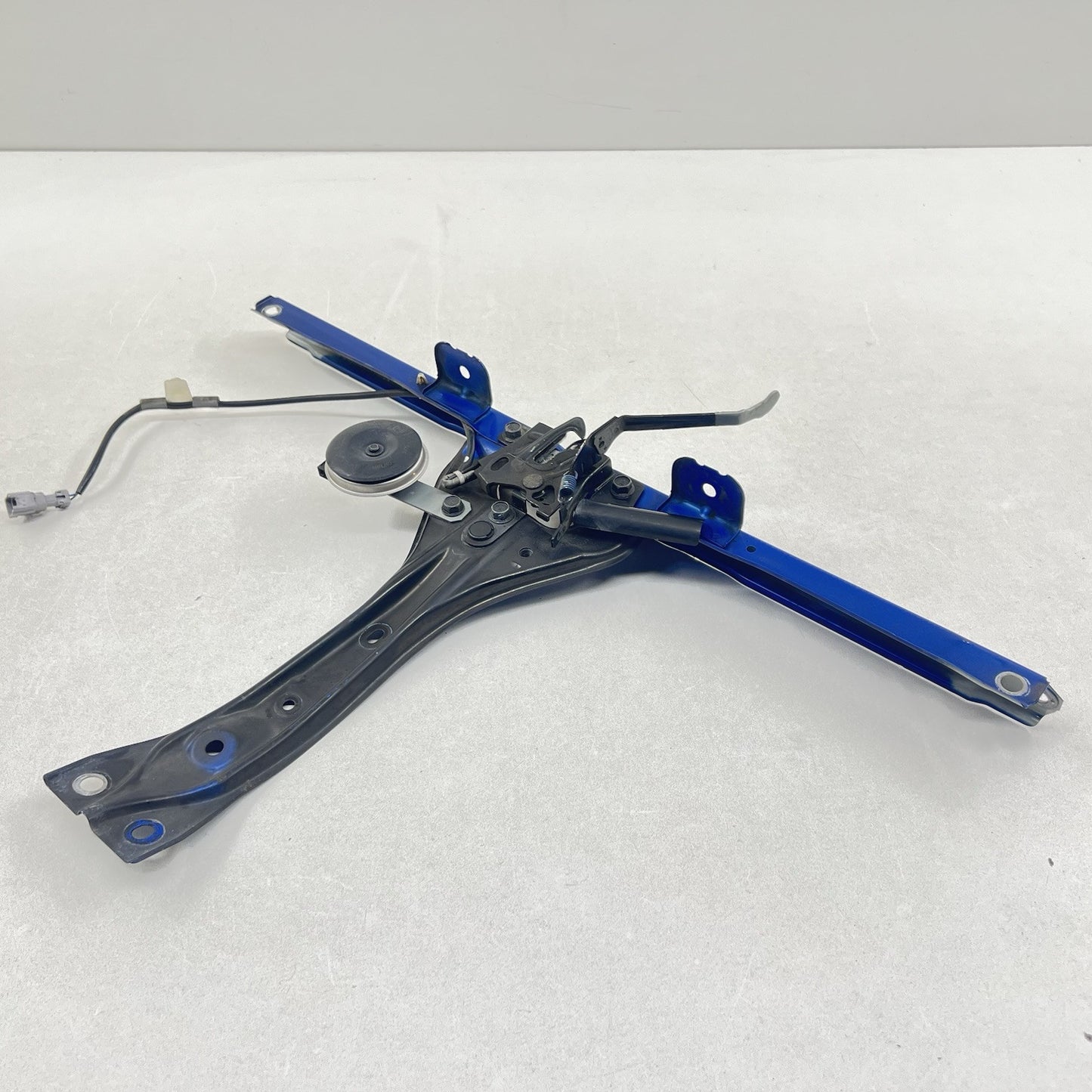 18-21 SUBARU WRX OR STI RADIATOR SUPPORT TIE BAR WITH HOOD LOCK LATCH OEM