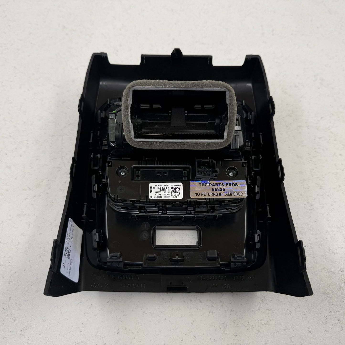 2021-2026 BMW M3 M4 G80 G82 Rear Center Console AC Air Vent W/ Trim Black OEM