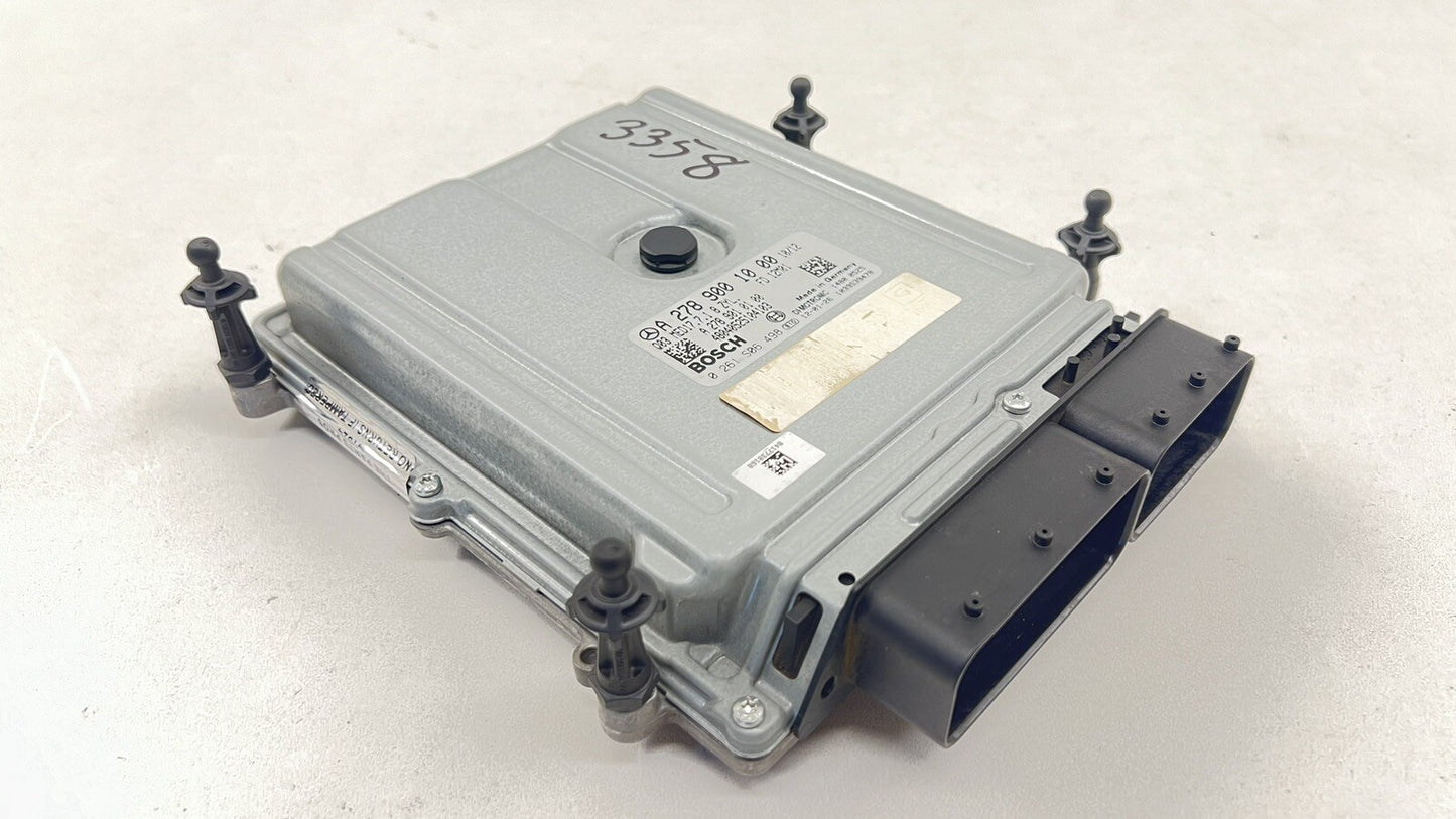 12-14 Mercedes CLS550 W218 Engine Control Module ECU Ignition Switch Key Set OEM