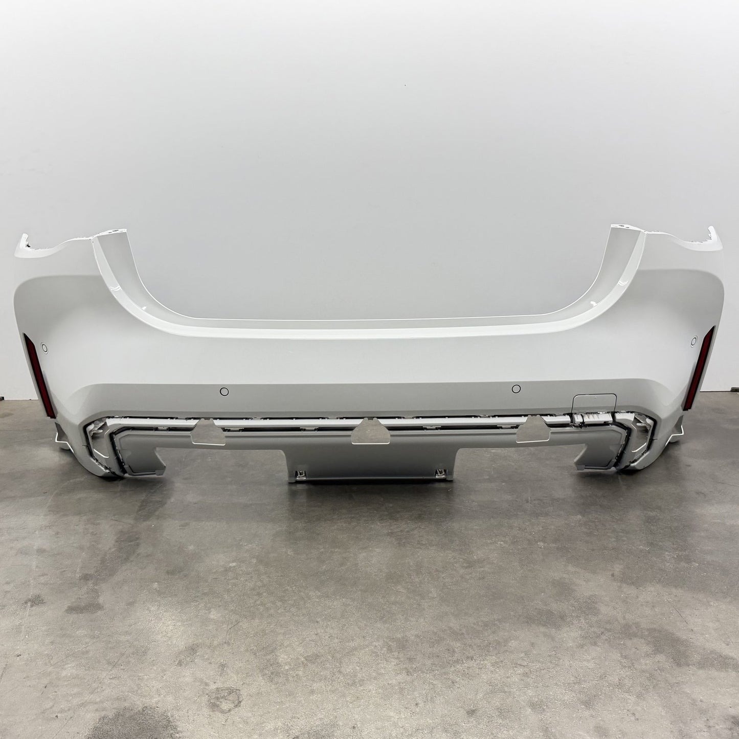 2021-2026 BMW M4 G82 G83 Rear Bumper Cover W/ Sensors Alpine White OEM