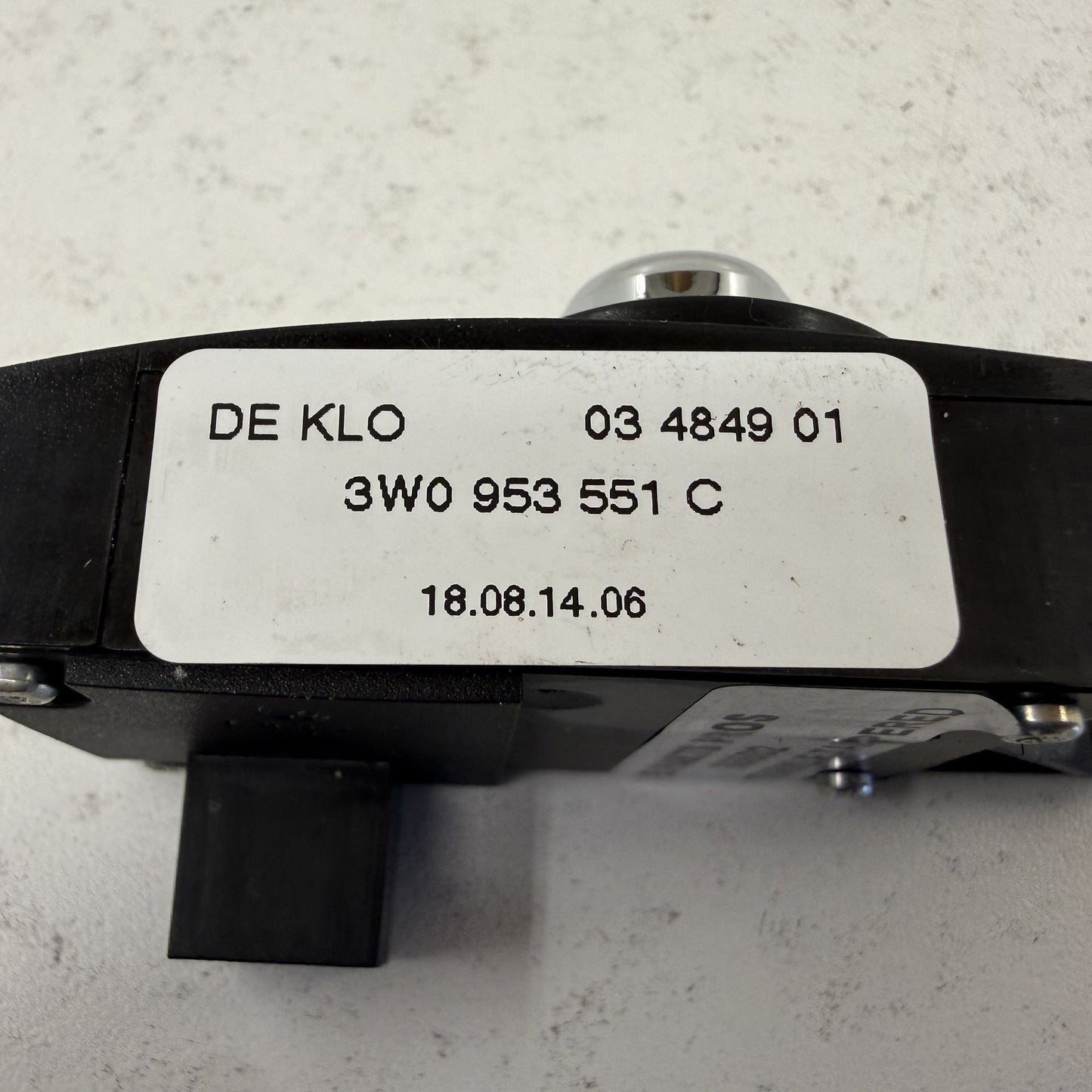 2014-2018 Bentley Flying Spur Steering Column Adjust Tilt Switch 3W0953551C OEM