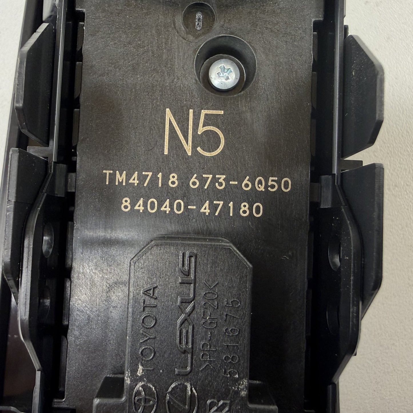 2023-2026 Toyota Prius Driver Left Front Master Window Switch 84040-47180 OEM