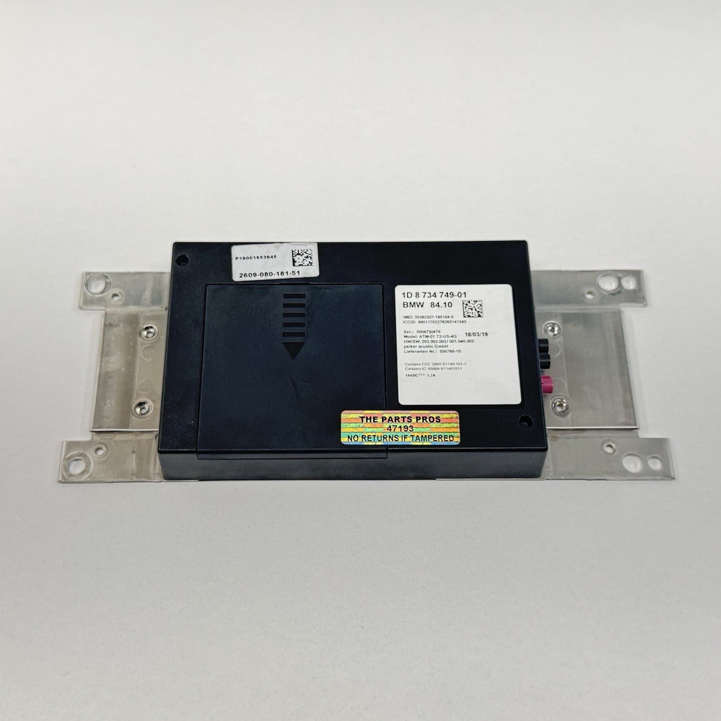BMW F01 F06 F10 F12 F13 F30 F80 F82 F87 Bluetooth Telematics Control Module OEM