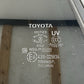 16-22 Toyota Prius Driver Left Rear Door Corner Window Glass OEM