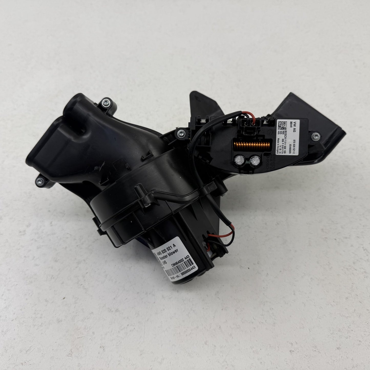 2014-2018 Bentley Flying Spur Left AC Air Booster Blower Motor W/ Resistor OEM
