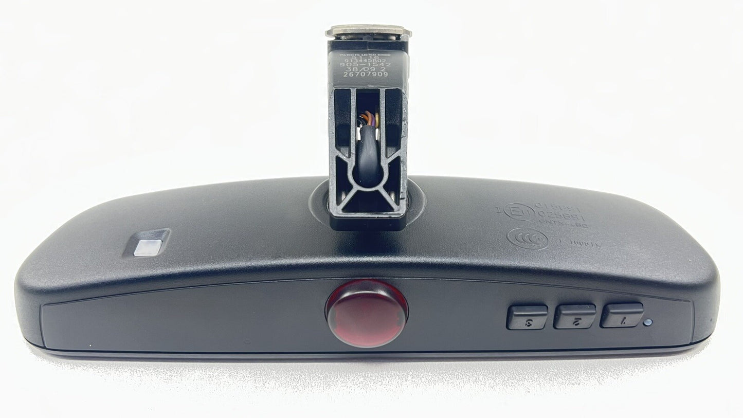 06-10 BMW M6 E63 E64 INTERIOR REAR VIEW MIRROR AUTO DIMMING 913445802 OEM