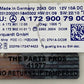 12-14 MERCEDES BENZ CLS550 W218 KEYLESS GO ENTRY CONTROL MODULE 1729007900 OEM