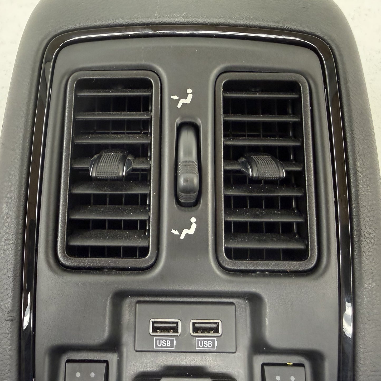 2018-2024 Dodge Durango Center Console Rear USB Air Vent Trim Panel OEM