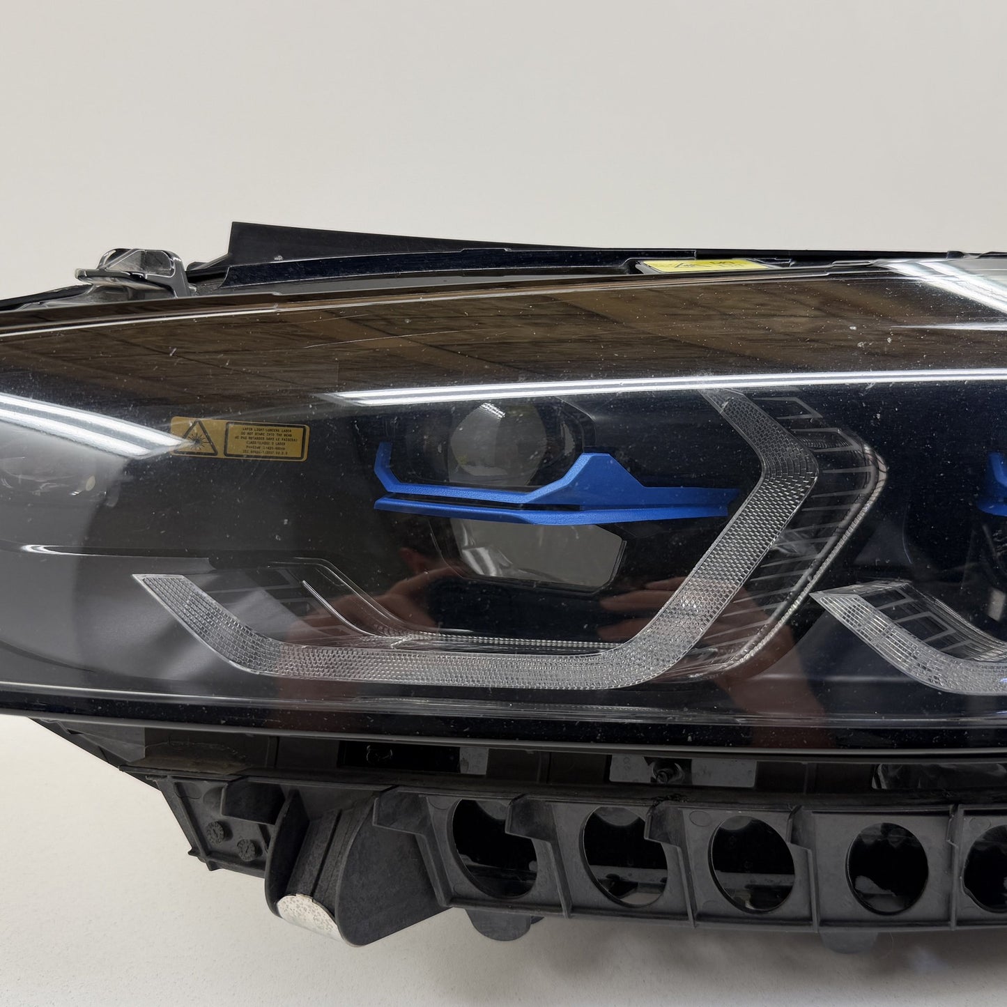 2021-2024 BMW M3 M4 G80 G82 Left Front Laser LED Headlight Lamp Shadowline OEM