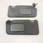 2015-2021 Subaru WRX STI Sunvisor Sun Visor Shade Pair Left &amp; Right Black OEM