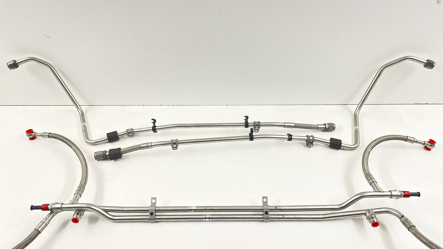 15-17 MCLAREN 650S REAR SUSPENSION HYDRAULIC OIL FLUID LINE HOSE PIPE TUBE OEM