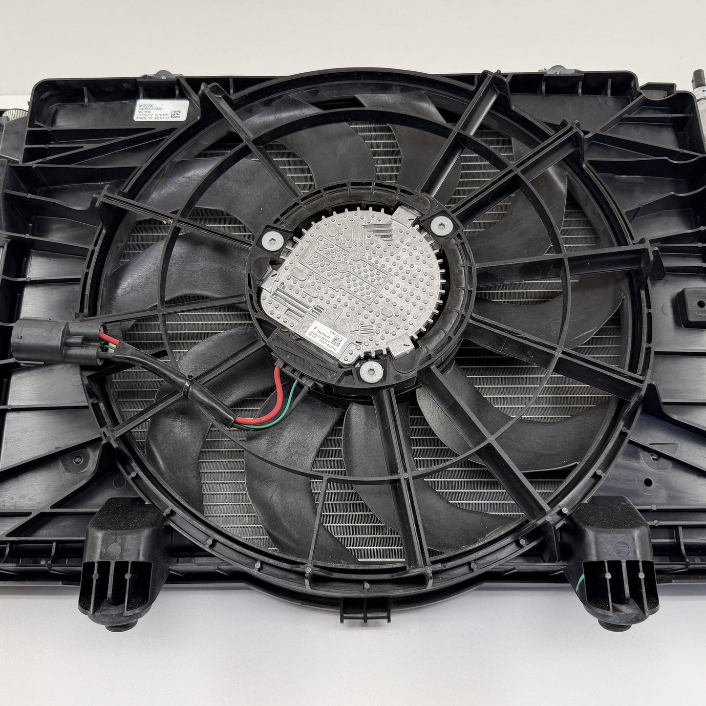 2022-2024 Rivian R1S R1T Radiator Condenser Fan W/ Active Shutter Assembly OEM