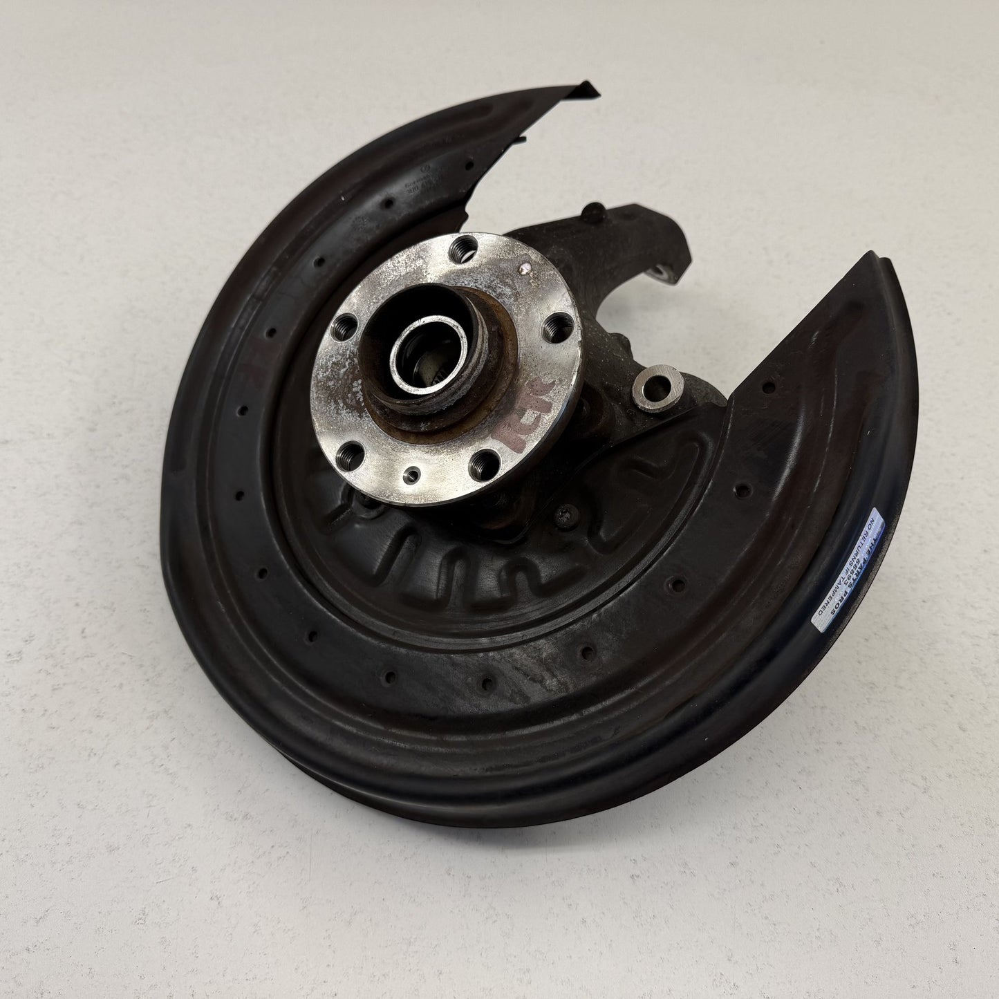 14-18 Bentley Flying Spur Right Rear Knuckle Hub Control Arm Suspension Set OEM