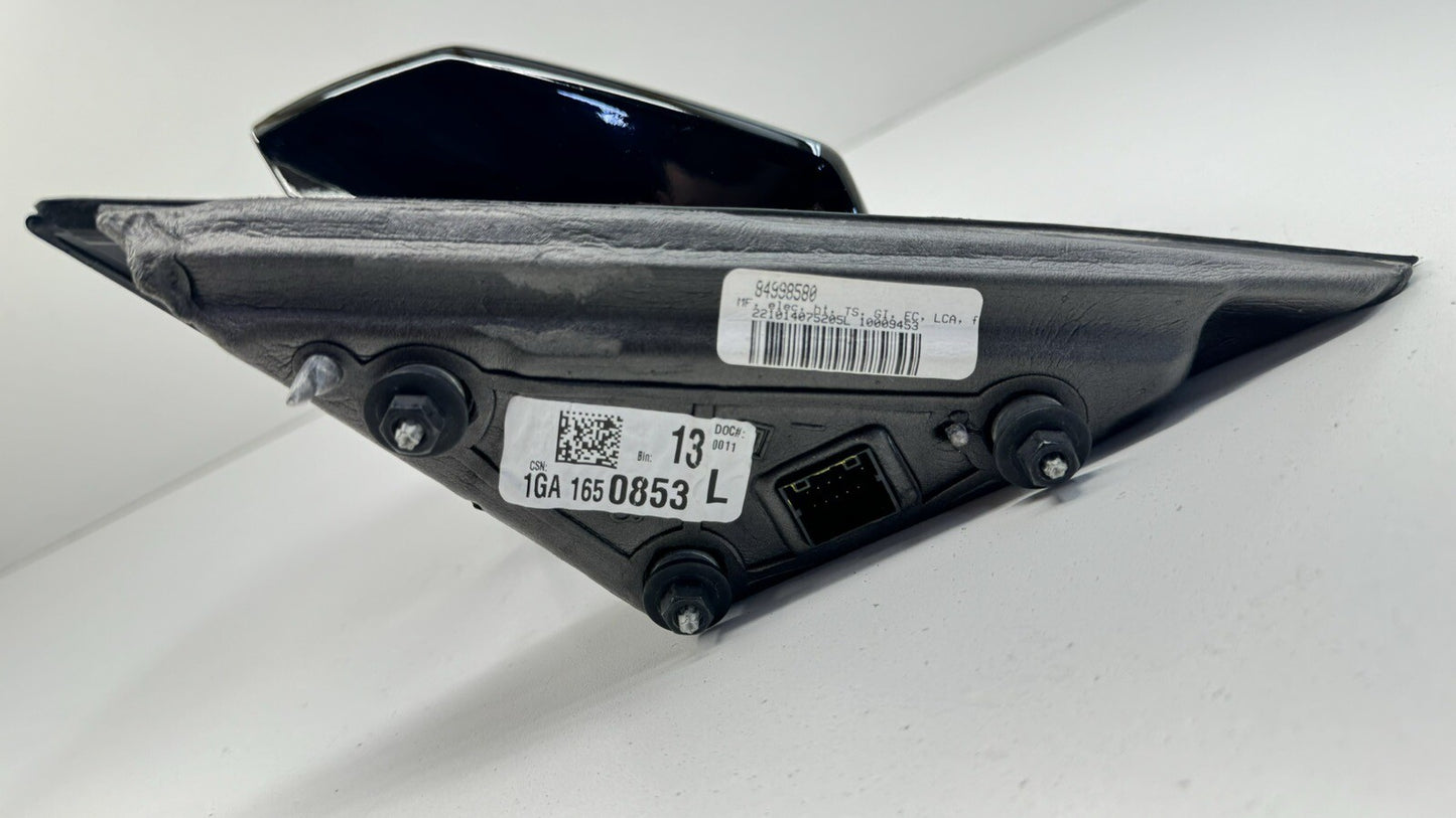 22-23 CADILLAC CT4 V BLACKWING LEFT FRONT DOOR MIRROR SIDE VIEW BLIND SPOT OEM