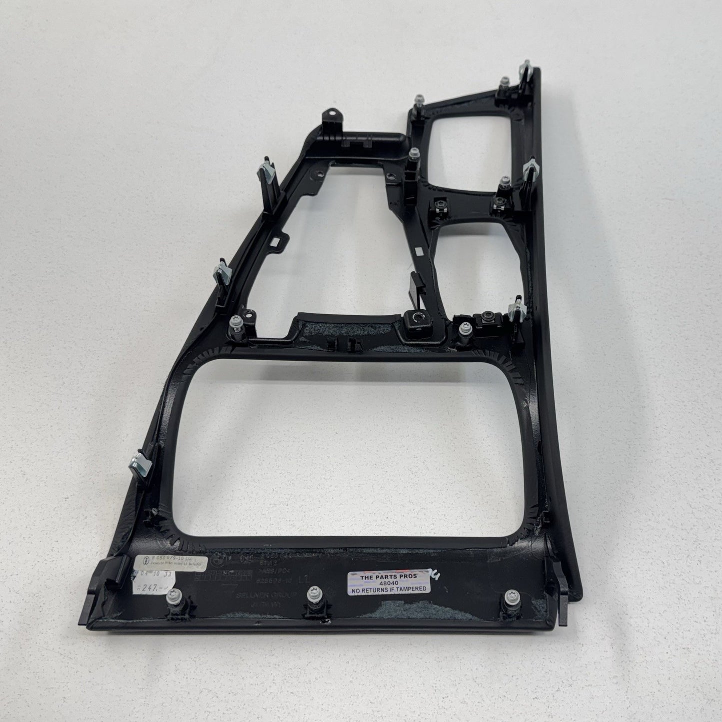 12-16 BMW F10 M5 Center Console Shifter Trim Bezel Panel Surround Trim Black OEM