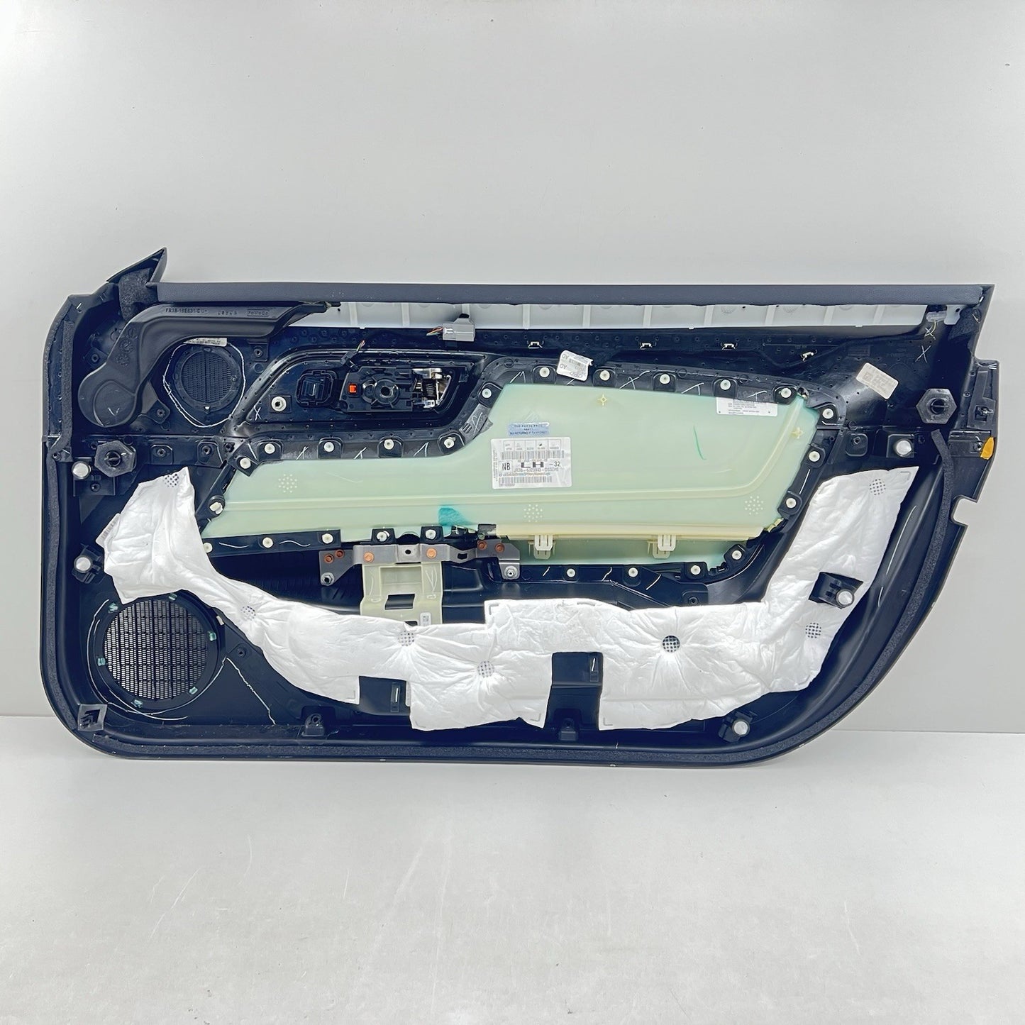18-23 FORD MUSTANG GT DRIVER LEFT DOOR PANEL TRIM LEATHER JR3B-6323943 OEM